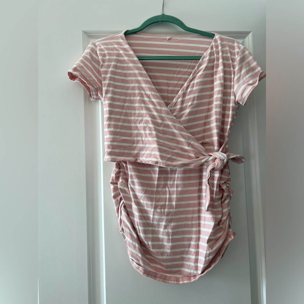 Tie front maternity too size S